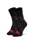 Happy Socks Unisex Magasszárú Zokni GTI01-9300 Fekete - Pepit.hu