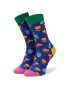 Happy Socks Unisex Magasszárú Zokni HAM01-6000 Sötétkék - Pepit.hu