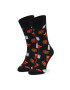 Happy Socks Unisex Magasszárú Zokni HAM01-9050 Fekete - Pepit.hu