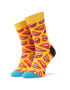 Happy Socks Unisex Magasszárú Zokni LIP01-2200 Sárga - Pepit.hu