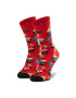 Happy Socks Unisex Magasszárú Zokni MAG01-4300 Piros - Pepit.hu