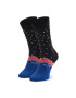 Happy Socks Unisex Magasszárú Zokni OTC01-9300 Fekete - Pepit.hu