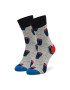 Happy Socks Unisex Magasszárú Zokni SNP01-9700 Szürke - Pepit.hu