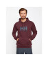 Helly Hansen Pulóver Logo 33977 Bordó Regular Fit - Pepit.hu