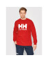 Helly Hansen Pulóver Logo Crew 34000 Piros Regular Fit - Pepit.hu