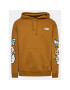 HUF Pulóver PF00571 Barna Regular Fit - Pepit.hu