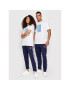 Hummel Melegítő alsó Unisex Lerby Poly 214310 Sötétkék Tapered Fit - Pepit.hu