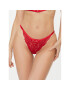 Hunkemöller Tanga Simone Hl Tanga String 203656 Piros - Pepit.hu