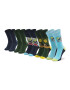 Jack&Jones 5 pár hosszú szárú férfi zokni Jacwave Skull Sock 12205322 r.OS Sötétkék - Pepit.hu