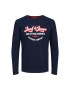 Jack&Jones Hosszú ujjú 12222341 Sötétkék Standard Fit - Pepit.hu