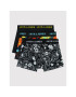 Jack&Jones Junior 3 darab boxer Sugar 12189220 Fekete - Pepit.hu