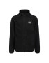 Jack&Jones Junior Polár kabát 12244898 Fekete Regular Fit - Pepit.hu