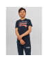 Jack&Jones Junior Póló 12237367 Sötétkék Regular Fit - Pepit.hu