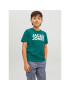 Jack&Jones Junior Póló Corp Logo 12152730 Zöld Regular Fit - Pepit.hu