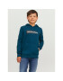 Jack&Jones Junior Pulóver 12237459 Kék Regular Fit - Pepit.hu