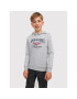 Jack&Jones Junior Pulóver Logo 12212287 Szürke Regular Fit - Pepit.hu