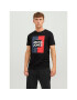 Jack&Jones Póló 12235179 Fekete Regular Fit - Pepit.hu