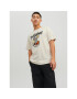 Jack&Jones Póló Beach Bone 12234309 Bézs Standard Fit - Pepit.hu