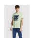 Jack&Jones Póló Flower 12205876 Zöld Regular Fit - Pepit.hu