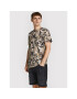 Jack&Jones Póló Flower Power 12205818 Barna Regular Fit - Pepit.hu