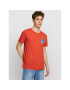 Jack&Jones Póló Frank 12189209 Narancssárga Slim Fit - Pepit.hu