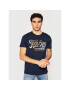 Jack&Jones Póló Hags 12184261 Sötétkék Regular Fit - Pepit.hu