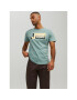 Jack&Jones Póló Logan 12228078 Zöld Standard Fit - Pepit.hu