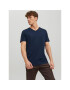 Jack&Jones Póló Organic 12156102 Sötétkék Standard Fit - Pepit.hu