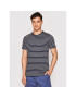 Jack&Jones Póló Striped 12164640 Sötétkék Slim Fit - Pepit.hu