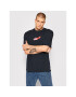 Jack&Jones PREMIUM Póló Pond 12198357 Sötétkék Relaxed Fit - Pepit.hu