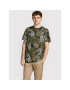 Jack&Jones PREMIUM Póló Tropic 12203764 Zöld Regular Fit - Pepit.hu