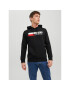 Jack&Jones Pulóver Corp Logo 12152840 Fekete Regular Fit - Pepit.hu