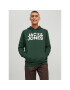 Jack&Jones Pulóver Corp Logo 12152840 Zöld Regular Fit - Pepit.hu