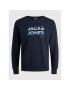 Jack&Jones Pulóver Seth 12210869 Sötétkék Regular Fit - Pepit.hu