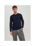 Jack&Jones Sweater 12137194 Sötétkék Regular Fit - Pepit.hu