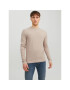 Jack&Jones Sweater Marcus 12236766 Bézs Regular Fit - Pepit.hu