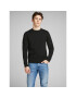 Jack&Jones Sweater Basic 12137190 Fekete Regular Fit - Pepit.hu