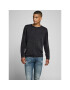 Jack&Jones Sweater Leo 12174001 Fekete Regular Fit - Pepit.hu