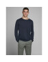 Jack&Jones Sweater Leo 12174001 Sötétkék Regular Fit - Pepit.hu