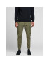 Jack&Jones Szövet nadrág Paul Flake 12141844 Zöld Tapered Fit - Pepit.hu