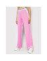 Juicy Couture Melegítő alsó Vicky Velvet JCLB220006 Rózsaszín Relaxed Fit - Pepit.hu