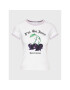 Juicy Couture Póló Cherry JCWCT123306 Fehér Slim Fit - Pepit.hu