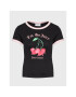 Juicy Couture Póló Cherry JCWCT123306 Fekete Slim Fit - Pepit.hu