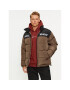 Karl Kani Pehelykabát KK Retro Essential Puffer 6076007 Barna Regular Fit - Pepit.hu