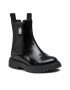 KARL LAGERFELD Bakancs Z19082 M Fekete - Pepit.hu