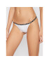 KARL LAGERFELD Bikini alsó Banded Tape KL21WBT01 Fehér - Pepit.hu