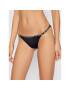 KARL LAGERFELD Bikini alsó Branded Tape KL21WBT01 Fekete - Pepit.hu