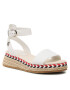 Tommy Hilfiger Espadrilles Low Wedge Sandal FW0FW07080 Fehér - Pepit.hu