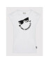 Karl Lagerfeld Kids Hétköznapi ruha SMILEY WORLD Z12204 S Fehér Regular Fit - Pepit.hu