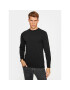 KARL LAGERFELD Hosszú ujjú Longsleeve Undershirt 235M2107 Fekete Regular Fit - Pepit.hu